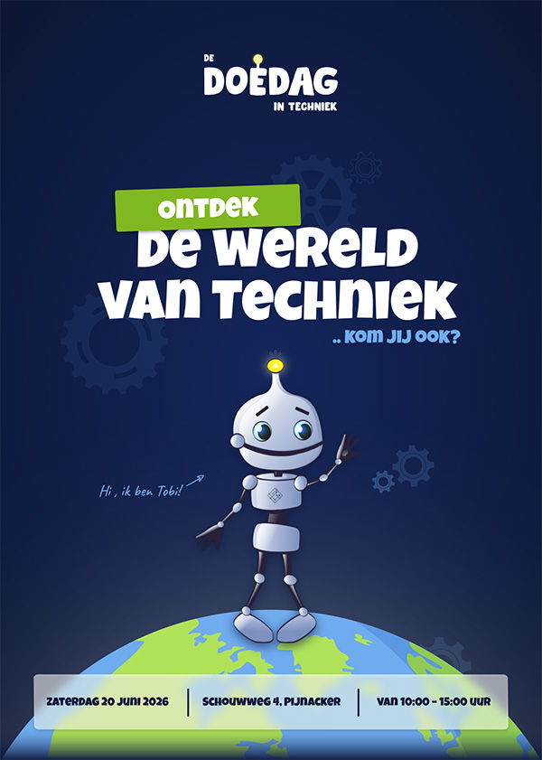 Flyer DoeDag in Techniek